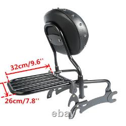 12Backrest Sissy Bar Pad Luggage Quick Release Spools Fit For Indian Chief 2018