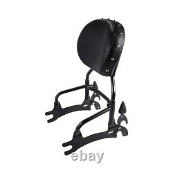 12 Backrest Sissy Bar withMount Spools Fit For Indian Chief Vintage Classic 14-18