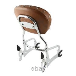 12 Chrome Sissy Bar Backrest Fit For Indian Chief Classic Vintage Dark Horse