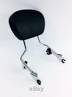 2009-2019 Harley Detachables Sissy Bar Touring Quick Release Ultra FLH back rest