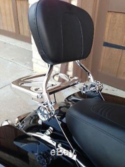 2014 up Detachable Backrest Sissy bar 4Pt Docking Kit Harley Davidson Touring