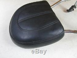 2015 Harley Softail Deluxe Detachable Sissy Bar Back Rest with Brackets Pad