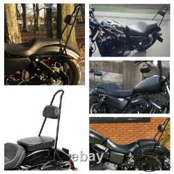 20 Tall Motorcycle Backrest Sissy Bar For Harley Sportster XL 883 1200 1996-03