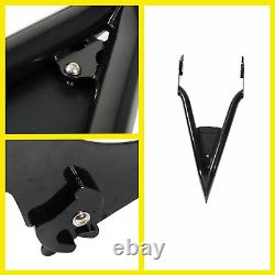 22 Backrest Sissy Bar Detachable WithPad for CVO Road Glide Street Touring Road Ki