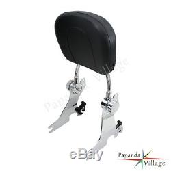 Adjustable Detachable Backrest Sissy bar For Harley Sportster XL Models 94-03