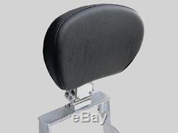 Adjustable & Detachable Sissy Bar/Backrest/Rack Yamaha Road Star 1600 1700