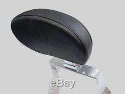 Adjustable & Detachable Sissy Bar/Backrest Yamaha Road Star 1600 1700