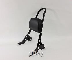 BLACK HARLEY sportster DETACHABLE 51146-10A forty eight 48 sissy bar seventy two