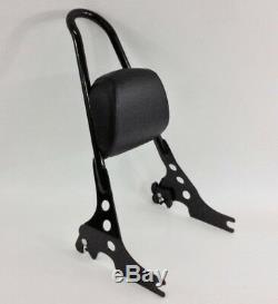 BLACK HARLEY sportster DETACHABLE 51146-10A forty eight 48 sissy bar seventy two