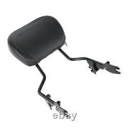 Backrest Sissy Bar Luggage Rack Fit For Harley Street Glide Air Wing 2009-2022