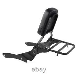 Backrest Sissy Bar Luggage Rack Fit Yamaha Dragstar 400 650 Custom 1997-2011 wa