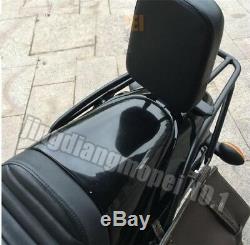 Backrest Sissy Bar Luggage Rack Pad for Harley Davidson Street XG500 XG750