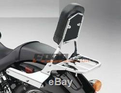 Backrest Sissy Bar Luggage Rack for Honda Shadow VT750 C2 B Spirit Phantom 07-15