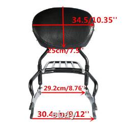 Backrest Sissy Bar Rack Mount Spools Fit For Indian Chieftain Dark Horse 2014-20