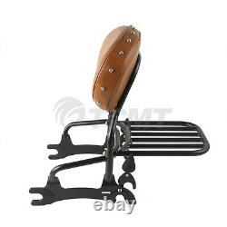 Backrest Sissy Bar Rack Mount Spools Fit For Indian Roadmaster Classic 2014-2022