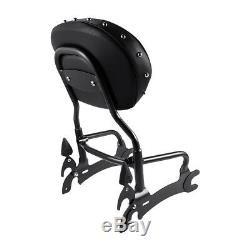 Backrest Sissy Bar With Pad Luggage Rack For Indian Chief Dark Horse 2016-2018 US