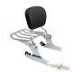 Backrest Sissy Bar with Luggage Rack For Harley Softail Deluxe FLSTN 2005-2015