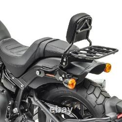 Backrest motorcycle Craftride black DP702