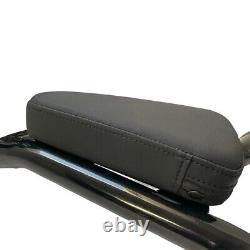 Black Detachable Rear Passenger Backrest Sissy Bar Fit For Harley Touring 09-23