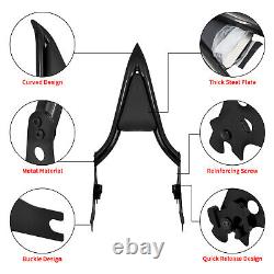 Black Detachable Rear Passenger Backrest Sissy Bar Fits For Harley Sportster XL