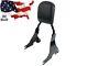 Black Harley Sportster Quick Release Backrest Sissy Bar Nightster Forty Eight XL