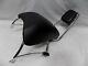 CHOPPER SECOND SEAT WITH SISSY BAR CHROME- BLK PAD 13.5 WIDE 9 FRONT to BACK
