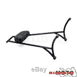 Classic Detachable Backrest Seat Sissy Bar For Harley Sportster XL883 1200 04-17