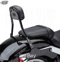 Cobra Quick Detach Backrest Harley Fatboy Detachable Sissy Bar fits FLFB 2018-19