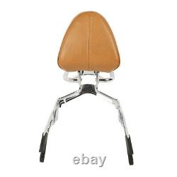 Detachable Backrest Pad Sissy Bar Fit For Indian Scout 2015-2022 Sixty Chrome