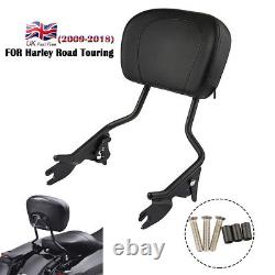 Detachable Backrest Sissy Bar For Harley Touring Glide King 09-18 13