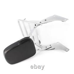 Detachable Backrest Sissy Bar Luggage Rack For Honda Shadow SABRE 1100ACE VT1100