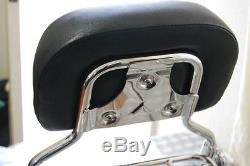 Detachable Backrest Sissy Bar Luggage Rack Harley Davidson Sportster 94-03