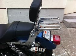 Detachable Backrest Sissy Bar for Harley Sportster 94-03