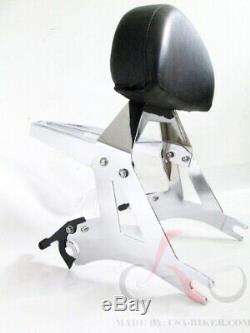 Detachable Backrest Sissy Bar & luggage rack 4 Victory Cross Country Road