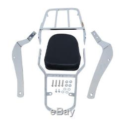 Detachable Backrest Sissy Bar with Luggage Rack For Suzuki Volusia VL800 M50 C50