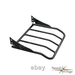 Detachable Backrest Sissybar Luggage Rack for Harley Davidson Touring 1997-2008
