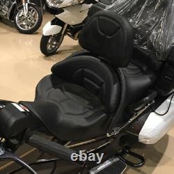 Detachable Driver Rider Seat Backrest Sissy Bar for Honda Goldwing GL1800 Black
