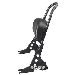 Detachable Passenger Sissy Bar Backrest For Harley Sportster XL XLH 883 1200