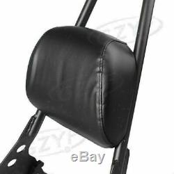 Detachable Passenger Sissy Bar Backrest for Harley Sportster XL XLH 883 1200