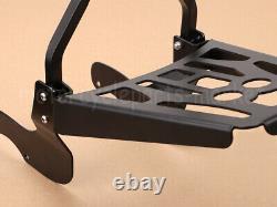 Detachable Passenger Sissy Bar Backrest with Luggage Rack For Victory 2003-2019