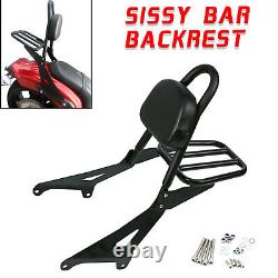 Detachable Rear Backrest Sissy Bar For Yamaha Stryker 1300 XVS1300 2011-2017