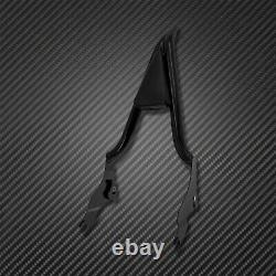 Detachable Rear Passenger Backrest Sissy Bar Triangle Pad Fit For Harley Touring