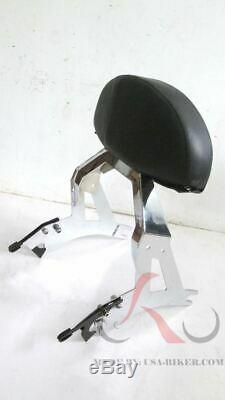 Detachable Sissy Bar Backrest Back Rest 4 Victory Cross Country Road Ness