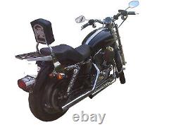 Detachable Sissy Bar/Backrest/Luggage Rack for 2004-up Harley Davidson Sportster