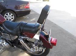 Detachable Sissy Bar/Backrest/Luggage Rack for'94-'03 Harley Davidson Sportster