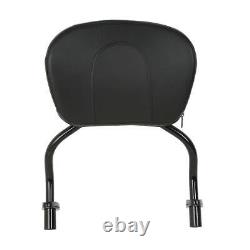 Detachable Sissy Bar & Backrest Pad Fit For Harley FLRT Freewheeler 15-Up Black