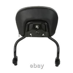 Detachable Sissy Bar & Backrest Pad Fit For Harley FLRT Freewheeler 15-Up Black