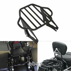 Detachable Sissy Bar Backrest Rack Docking Kit Fit For Harley Touring 2014-2022