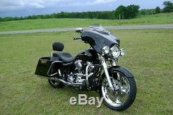 Detachable Sissy Bar Backrest with Pad for Harley Davidson 52933-97B/98A 1997-2008