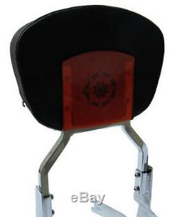 Detachable Sissy Bar with Backrest for Yamaha RoadStar 1600 1700 XV1600 XV1700